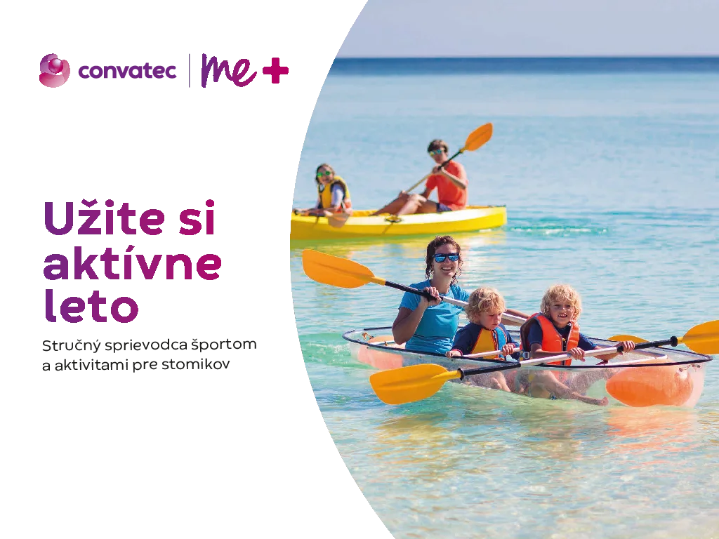 a group of people in kayaks